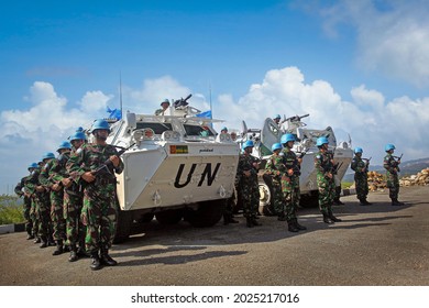 Sentul, West Java Indonesia - May 18th, 2011 Indonesia's UN Peacekeeping Force