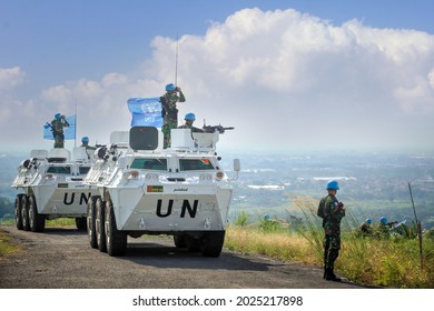 Sentul, West Java Indonesia - May 18th, 2011 Indonesia's UN Peacekeeping Force