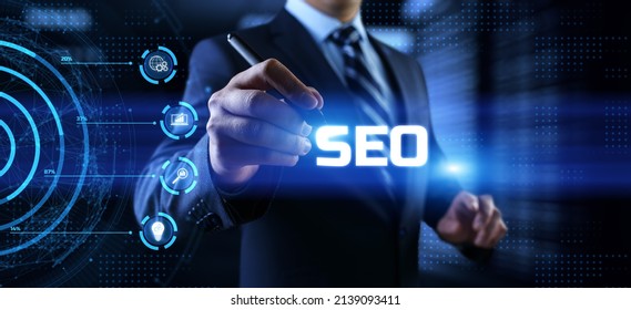 SEO Search Engine Optimisation Digital Internet Marketing Concept.