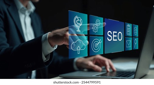  SEO search engine optimization for promoting ranking traffic on website and optimizing your website to rank in search engines.