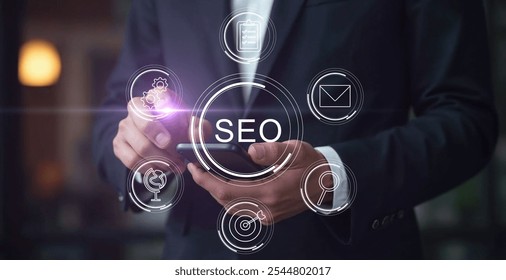  SEO search engine optimization for promoting ranking traffic on website and optimizing your website to rank in search engines.