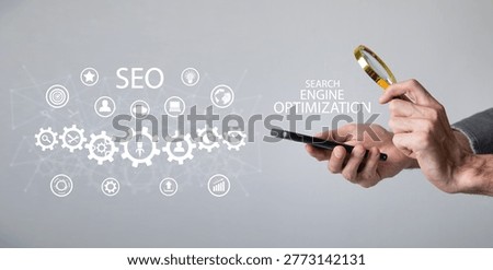 SEO-Search Engine Optimization. Strategy. Analysis