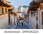 Seoul: Bukchon Hanok Village, where traditional houses remain