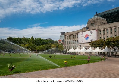 Seoul City Hall Governmental Building For The Seoul Metropolitan Government In South Korea On October 16 2021