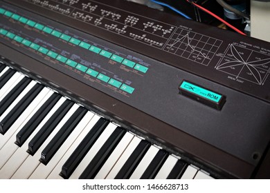 Seoul, Korea - April 27 2015 : World's 1st Digital Synthesizer Yamaha DX7