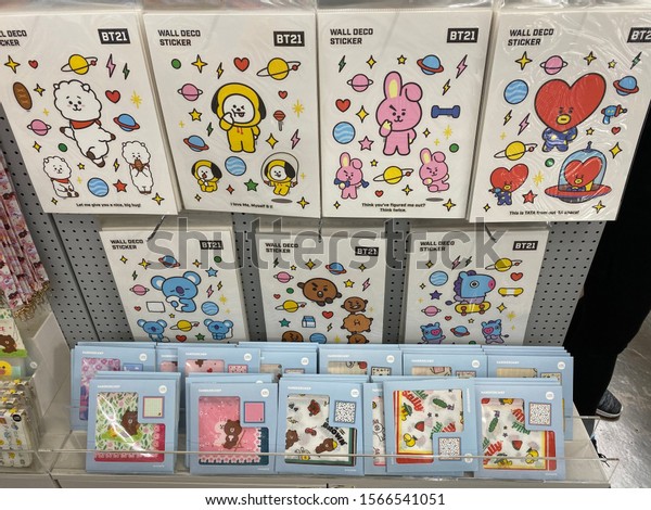 Seoul Korea Monopoly Bt21 Collaboration Merchandise Stock Photo Edit Now 1566541051