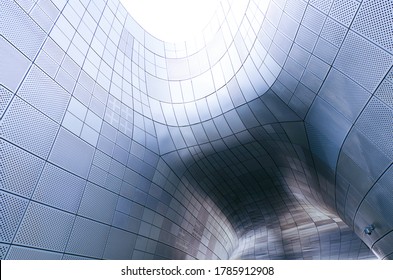 Seoul, Korea September 14 2015: Dongdaemun Design Plaza In Korea