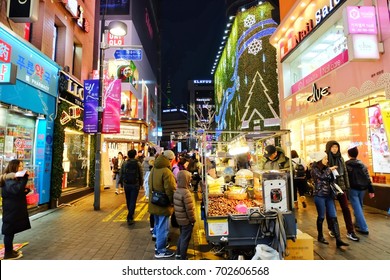 Myeongdong Images Stock Photos Vectors Shutterstock It covers 0.99km² with a population of 3,409 and is mostly a commercial area, being one of seoul's main shopping, parade route and tourism districts. https www shutterstock com image photo seoul south korea december 13 2016 702606568