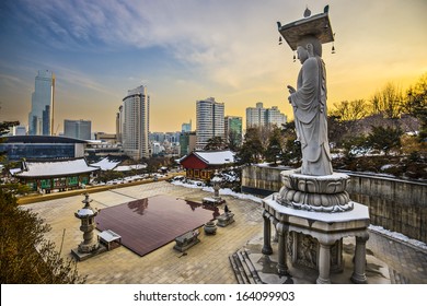 Seoul, South Korea Skyline.