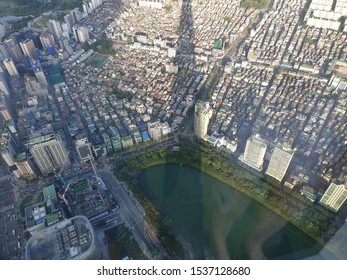 Seoul View From Lotte World Tower