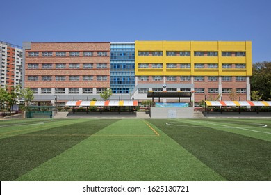 Seoul/Korea - 27 Apr 2019 : Elementary school