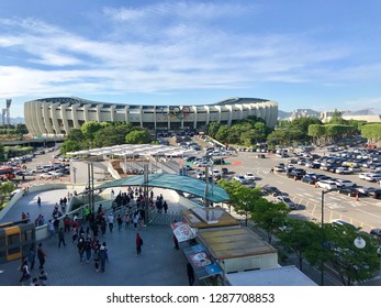 Seoul/South Korea - May 20, 2018: This Is The Main Stadium Where The 1988 Seoul Olympic Games Were Held.