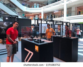 Sep 29/2018 People Are Visiting NIKON EXPERIENTIAL EVENT At Atrium Plaza Singapura During Midday, Singapore