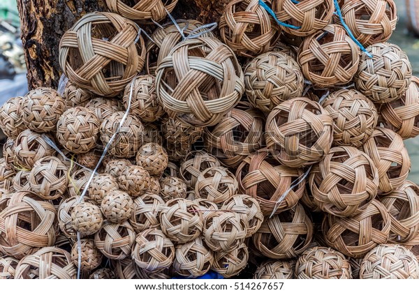 Sepak Takraw Rattan Balls库存照片514267657 Shutterstock