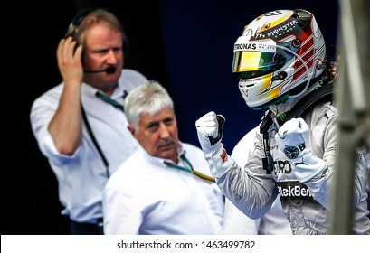 SEPANG, Mercedes's First Winner Lewis Hamilton At The Formula1 Malaysian Grand Prix On March 30, 2014 