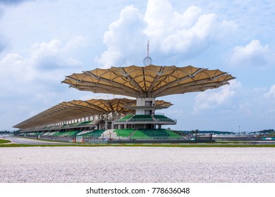 Sepang/Malaysia - December 5, 2014: The Asian Le Mans Series At The Sepang International Circuit, Malaysia