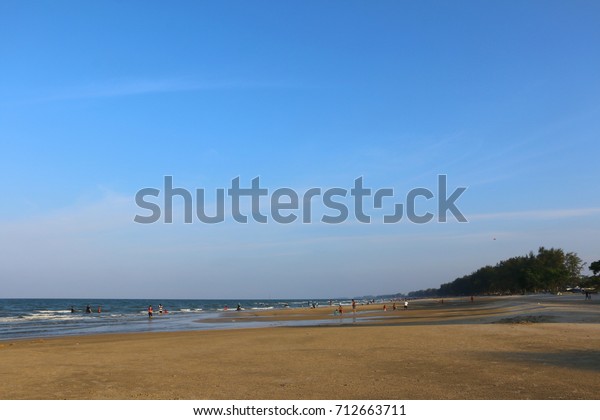 Sepat Beach Pantai Sepat Malay Language Stock Photo Edit Now 712663711