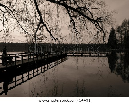 Similar – Image, Stock Photo the end of the beginning