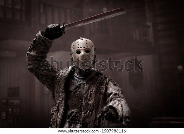 Sept 17 2019 Horror Movie Slasher Royalty Free Stock Image