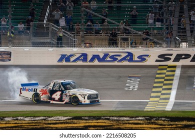 September 09, 2022 - Kansas City, KC, USA: John Hunter Nemechek Wins The Kansas Lottery 200 In Kansas City, KC, USA.