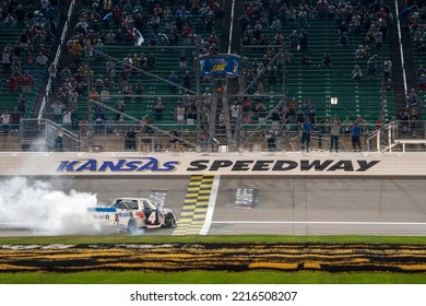 September 09, 2022 - Kansas City, KC, USA: John Hunter Nemechek Wins The Kansas Lottery 200 In Kansas City, KC, USA.