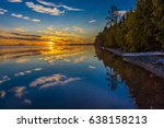 September 1, 2016, Skilak Lake, spectacular sunset  Alaska, the Aleutian Mountain Range - elevation 10,197 feet