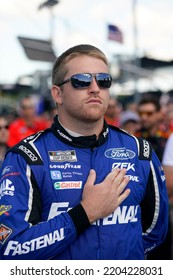 September 11, 2022 - Kansas City, KC, USA: Chris Buescher Races For The Hollywood Casino 400 In Kansas City, KC, USA.