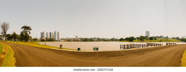 September 17, 2022, Brazil. Panoramic View Of The Parque Das Nações Indígenas, In Campo Grande, In The Capital Of Mato Grosso Do Sul