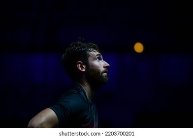 September 19, 2022 - Les Arènes De Metz, Metz, France, Moselle Open - France’s Quentin Halys Lost To His Countryman Evan Furness In 2nd Round Of Qualifying 
