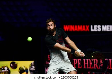 September 19, 2022 - Les Arènes De Metz, Metz, France, Moselle Open - France’s Quentin Halys Lost To His Countryman Evan Furness In 2nd Round Of Qualifying 
