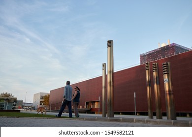 SEPTEMBER 2019 - VALENCIA, SPAIN: Building Of The Polytechnic University Of Valencia, Vera Campus.