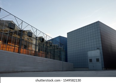 SEPTEMBER 2019 - VALENCIA, SPAIN: Building Of The Polytechnic University Of Valencia, Vera Campus.