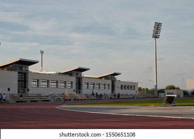 SEPTEMBER 2019 - VALENCIA, SPAIN: Building Of The Polytechnic University Of Valencia, Vera Campus.