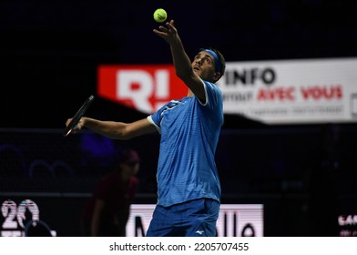 September 23, 2022 - Les Arènes De Metz, Metz, France, Moselle Open - Italian Lorenzo Sonego Defeated American Sebastien Korda In The Quarterfinals