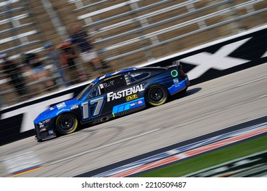 September 24, 2022 - Fort Worth, TX, USA: Chris Buescher Practices For The Auto Trader EchoPark Automotive 500 In Fort Worth, TX, USA.