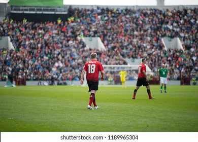 September 25th, 2018, Cork, Ireland - Paul Scholes During The Liam Miller Tribute Match Between Ireland And Celtic XI Vs Manchester United XI.