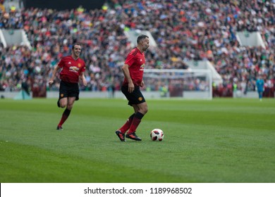 September 25th, 2018, Cork, Ireland - Ryan Giggs During The Liam Miller Tribute Match Between Ireland And Celtic XI Vs Manchester United XI.