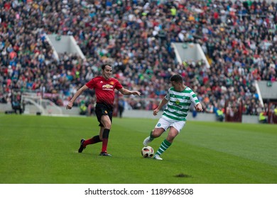 September 25th, 2018, Cork, Ireland - John O Shea During The Liam Miller Tribute Match Between Ireland And Celtic XI Vs Manchester United XI.