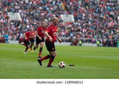 September 25th, 2018, Cork, Ireland - Nicky Butt During The Liam Miller Tribute Match Between Ireland And Celtic XI Vs Manchester United XI.