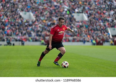 September 25th, 2018, Cork, Ireland - Gary Neville During The Liam Miller Tribute Match Between Ireland And Celtic XI Vs Manchester United XI.