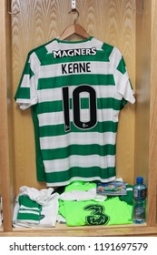 September 25th, 2018, Cork, Ireland - Robbie Keane Jersey Ready For The Liam Miller Tribute Match Between Ireland And Celtic XI Vs Manchester United XI.