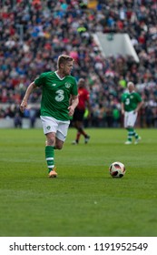 September 25th, 2018, Cork, Ireland - Damien Duff During The Liam Miller Tribute Match Between Ireland And Celtic XI Vs Manchester United XI.