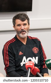 September 25th, 2018, Cork, Ireland - Roy Keane At The Pre-match Press Conference At Pairc Ui Chaoimh, For The Liam Miller Tribute Match.