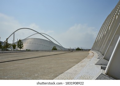 September 26, 2020. Exterior View Of The Olympic Velodrome In Athens, Greece. 