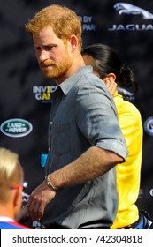 September 27, 2017, Toronto, Canada - His Royal Highness Prince Harry Meeting With Competitors During Invictus Games In Toronto, Canada.