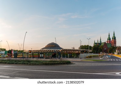 September 29, 2021, Kielce, Poland
  Bus Station In Kielce 