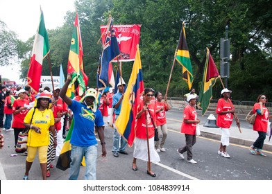 September 3 2013, West Indian Labor Day parade carnival in Brooklyn, New York City, Usa