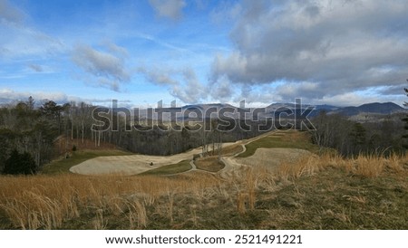 Sequoyah National Golf course in Winter