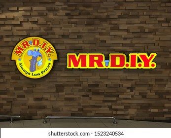 Surabaya Indonesia 17122019 Brand Mr Diy Stock Photo (Edit Now) 1603166503