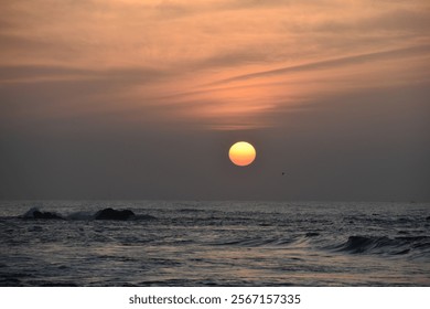 A serene coastal sunset view of Ussangoda Beach, Sri Lanka. - Powered by Shutterstock